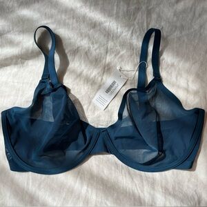 NWT CUUP Plunge Bra - Mesh - Ocean